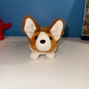 Douglas Corgi Plush Dog EUC 7” Soft Stuffed Animal Toy